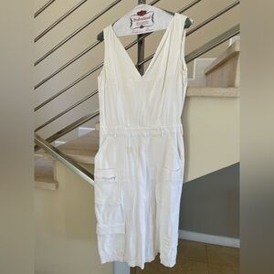Vintage D&G White Sleeveless Dress